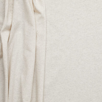 Recycled + Organic Cotton Jersey – Sand Marle