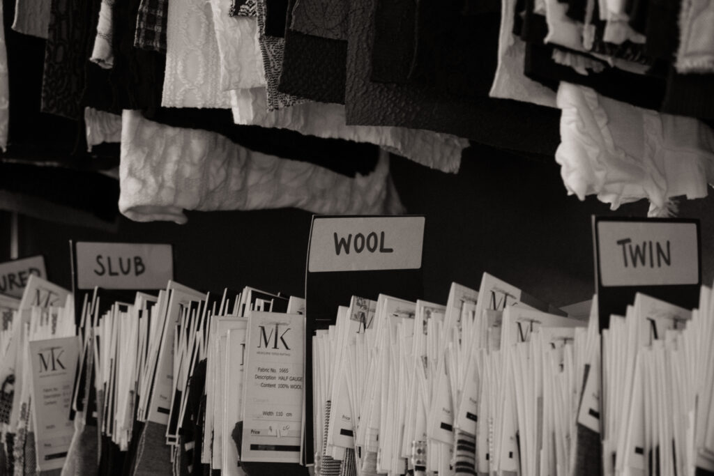 Fabric swatches