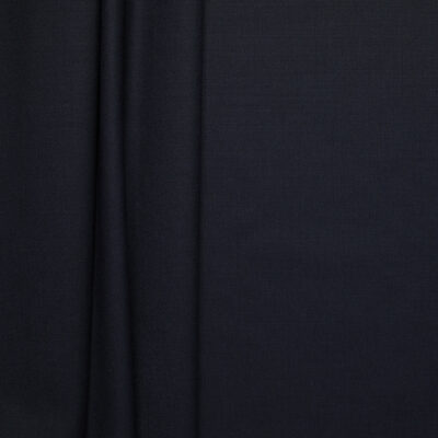 100% Australian Wool Suiting Fabric - Midnight