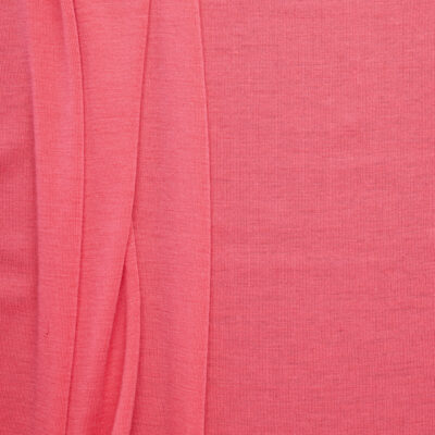 Fine 1 x 1 Wool Rib - Tulip