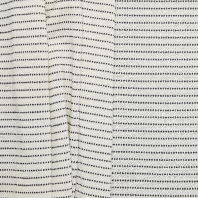 Pique Purl Stripe 5+1 - Charcoal