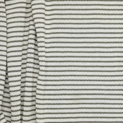 Cotton Blend Purl Stripe 4+2 - Olive