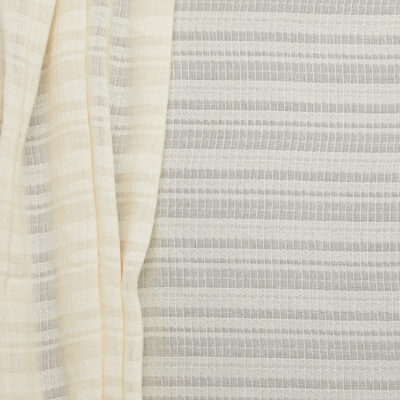 Lightweight Viscose Fancy Yarn Weave - Cream