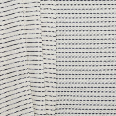 Pique Purl Stripe 5+1 - Navy