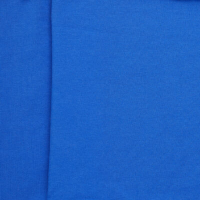 Organic Cotton/ Recycled Polyester Ponte - Electric Blue