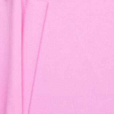 Organic Cotton/ Recycled Polyester Ponte - Pink