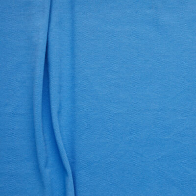 Pique Organic Cotton Blend - Aquatic Blue