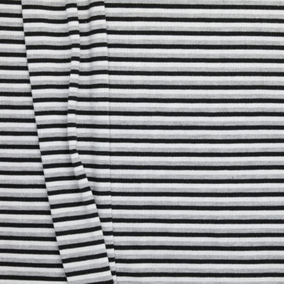 3 Colour Stripe Jersey - Black
