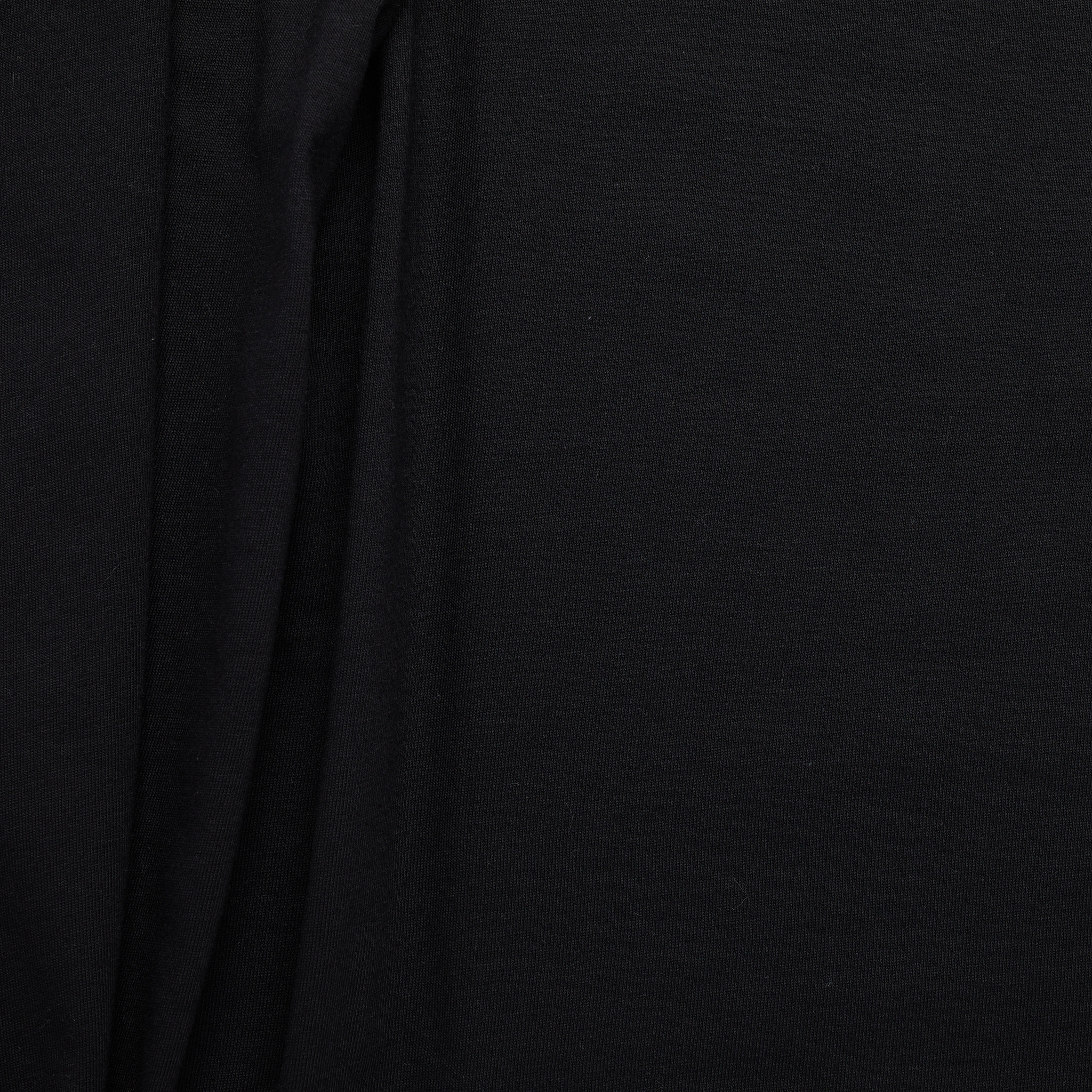 100% Organic Cotton Jersey - Black