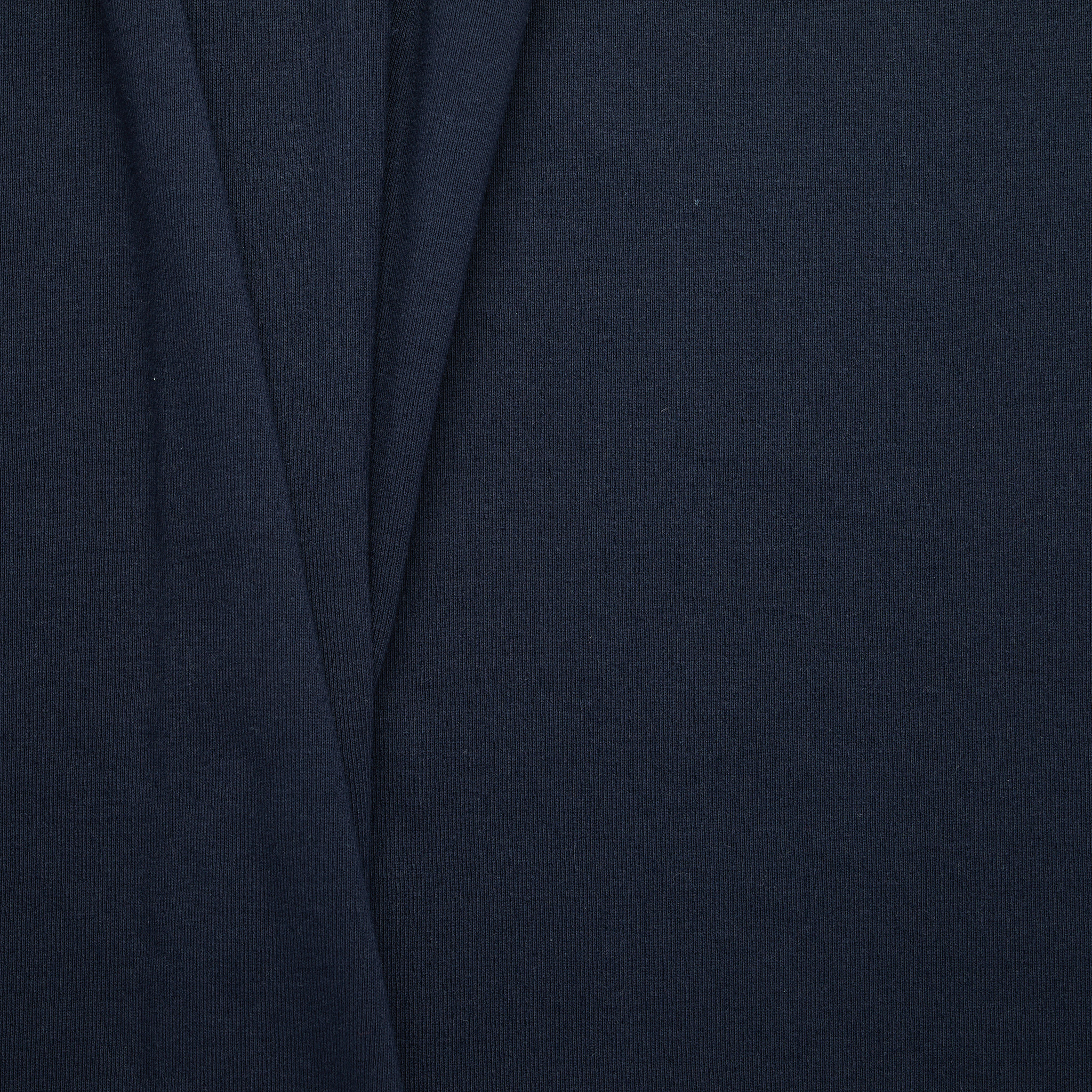 100% Organic Cotton Rib - Navy
