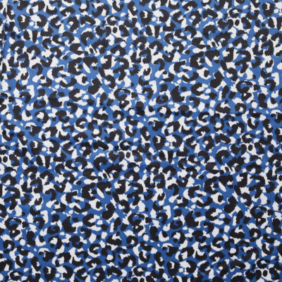 100% Recycled Polyester Satin - Blue