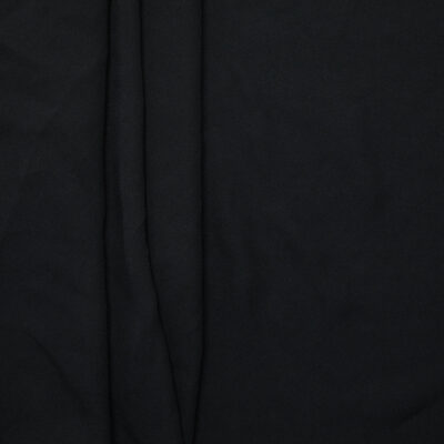 Angel 100% Polyester Georgette - Black