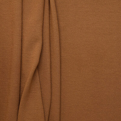 Gentle Viscose Pebble Crepe - Tobacco