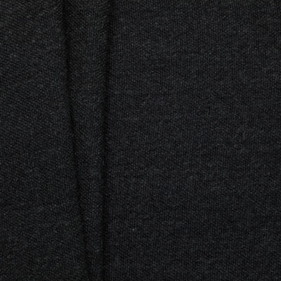 Waffle Italian Wool Woven - Liquorice