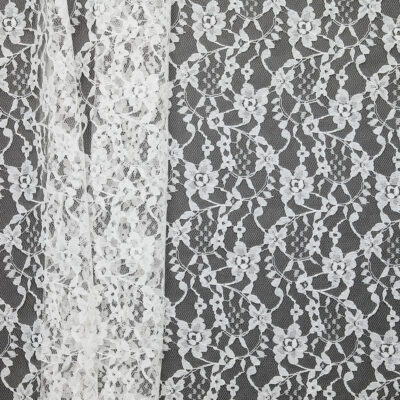Allover Floral Lace - White