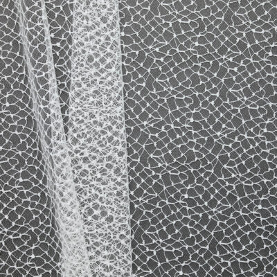 Cobweb Design Lace - White
