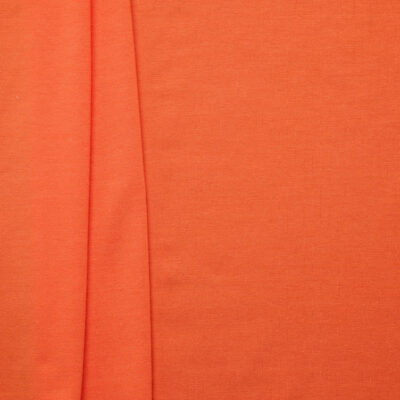 Organic Cotton & Spandex Jersey - Flame