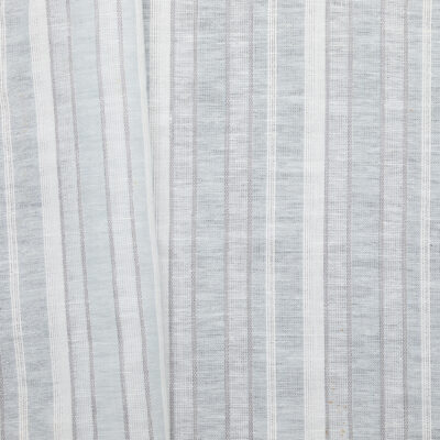Linen Stripe - Silver