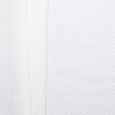 Dobby Spot Knit - White