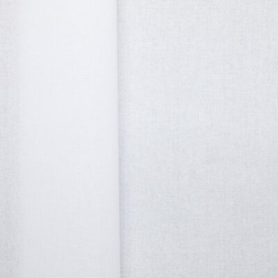 Semi Firm 100% Cotton Sew-in Interlining - White