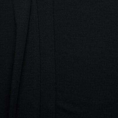 Merino Wool Interlock - Black