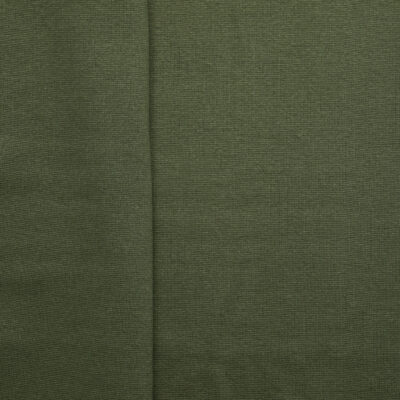 Cotton Polyester Circular Rib Knit - Green