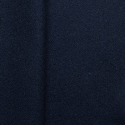 Wool Melton Coating - Navy