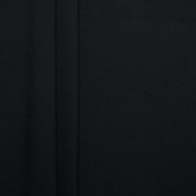 Cotton Modal Woven - Black