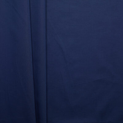 Stretch Cotton Poplin - Navy