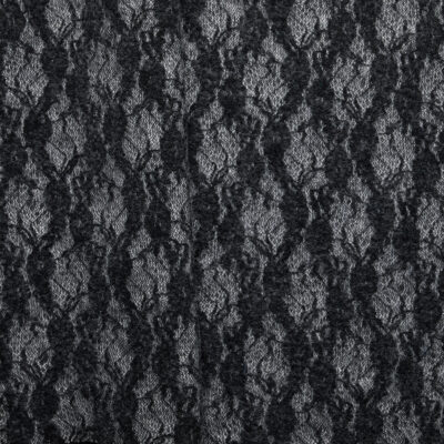 Reversible Winter Lace Knit - Charcoal