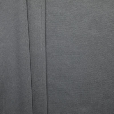 Cotton/ Elastane 1 x 1 Rib (Circular) - Grey