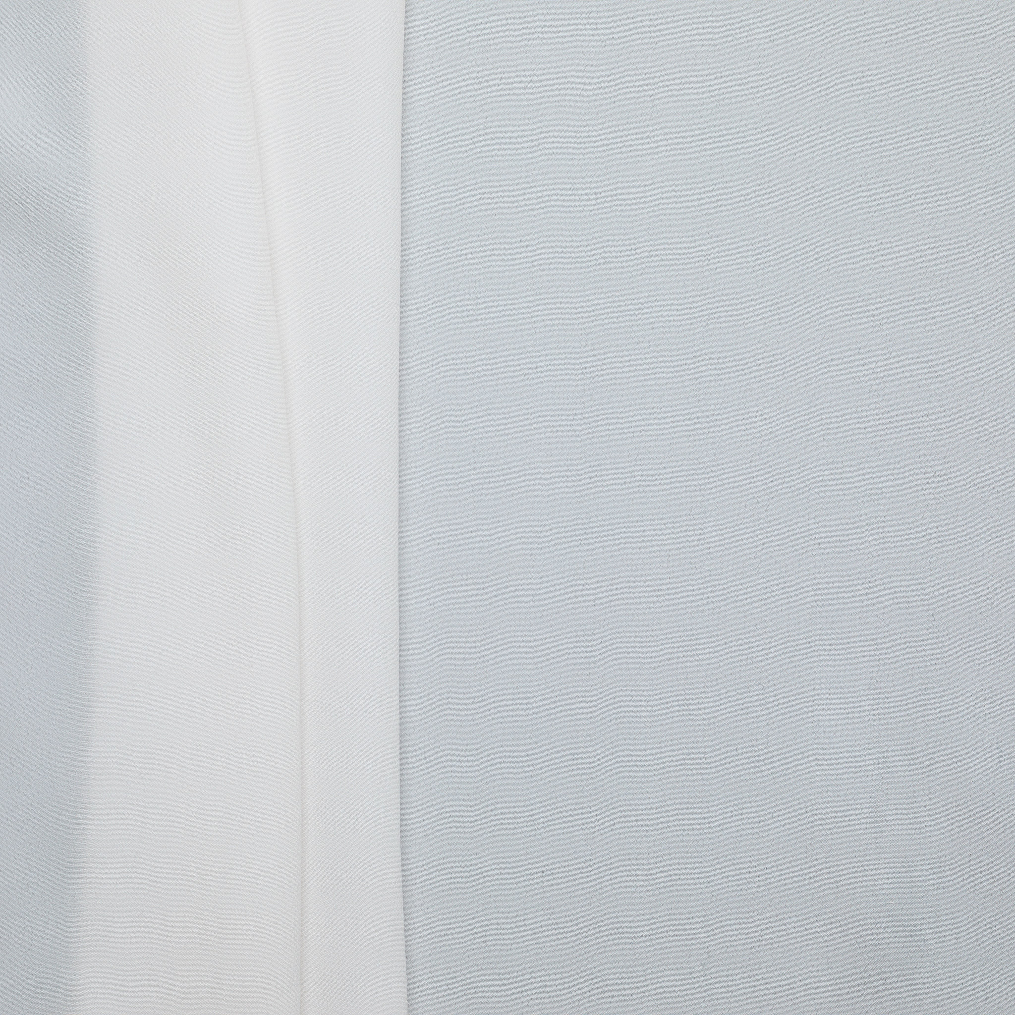 Silk Viscose Crepe de Chine - Ecru