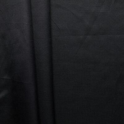 Silk Cotton Woven - Black