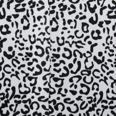 Lash Leopard Knit - Black/ White