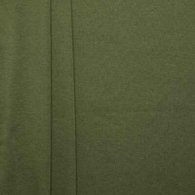 Aus Milled 100% Cotton 1x1 Ribbing - Khaki