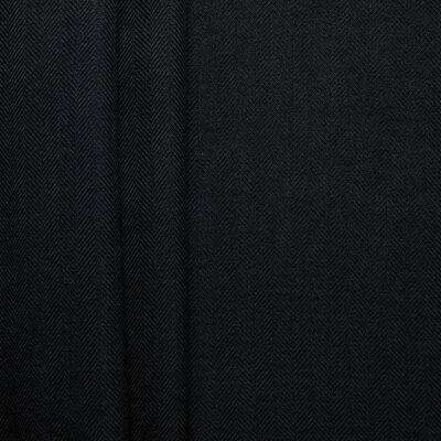 Herringbone Suiting - Black