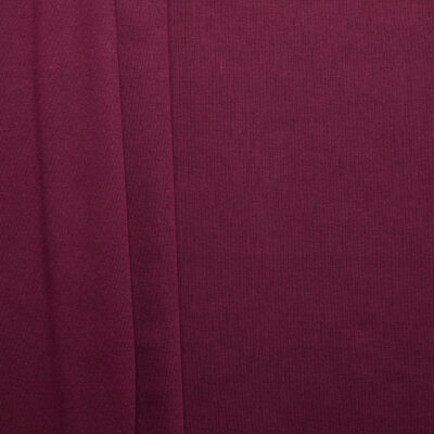 Aus Milled 100% Cotton 1x1 Ribbing - Maroon