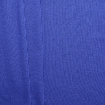Aus Milled 100% Cotton 1x1 Ribbing - Sodalite Blue