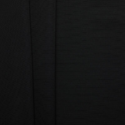Japanese Triacetate Polyester Ottoman - Black