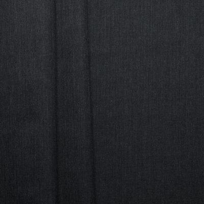 Herringbone Wool Suiting - Charcoal
