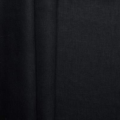 100% Linen - Black