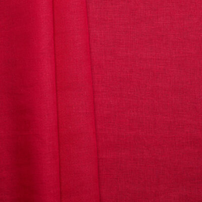 100% Linen - Red