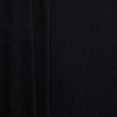 Woven Stretch Moleskin - Black