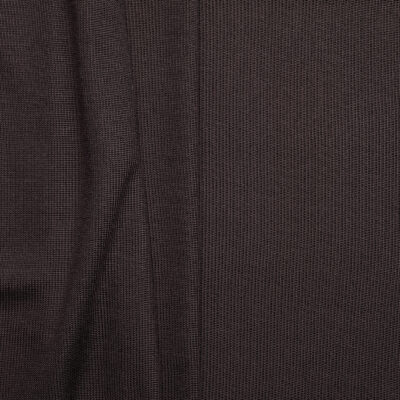 Cotton Viscose Fine Rib - Raisin